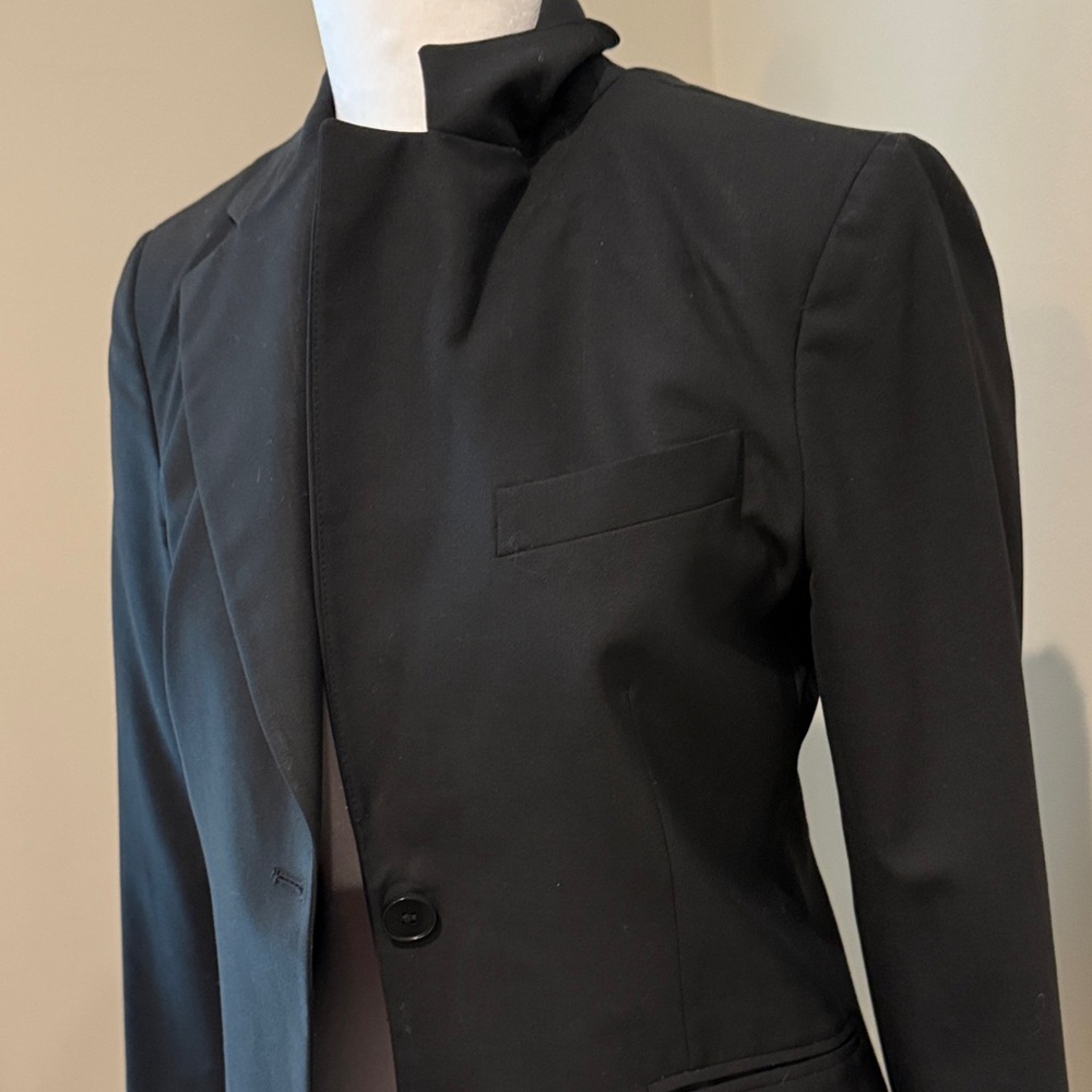 Theory Black Women's black suit with pants size 2 - Picture 4 of 8